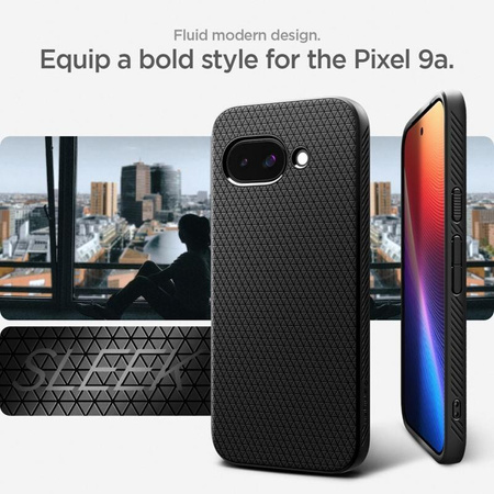 Spigen Liquid Air - Case for Google Pixel 9a (Matte Black)