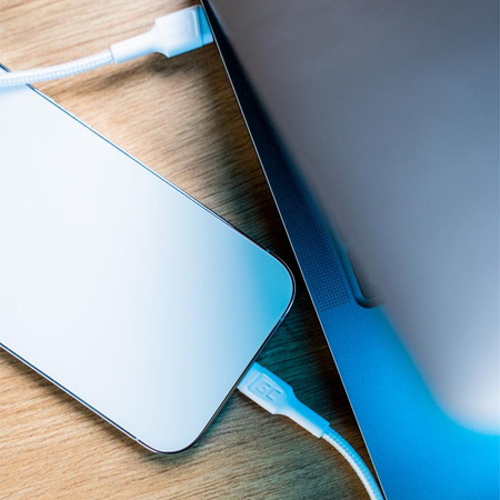 Green Cell PowerStream - USB-C - Lightning Kabel 100 cm Power Delivery Kabel Apple MFi zertifiziert (weiß)