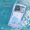 Case-Mate Waterproof Floating Pouch - Wasserdichte Tasche für Smartphones (Soap Bubble)