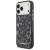 Karl Lagerfeld IML Leopard Pattern MagSafe - Pouzdro pro iPhone 17 Pro Max (černé)