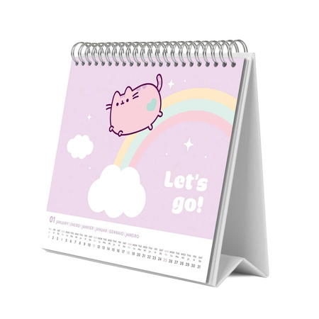 Pusheen - Desk Calendar 2026 17x20 cm