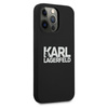 Karl Lagerfeld Silicone Stack Logo - pouzdro pro iPhone 13 Pro Max (černé)