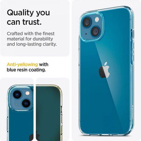 Spigen Liquid Crystal - Case for iPhone 13 (Transparent)