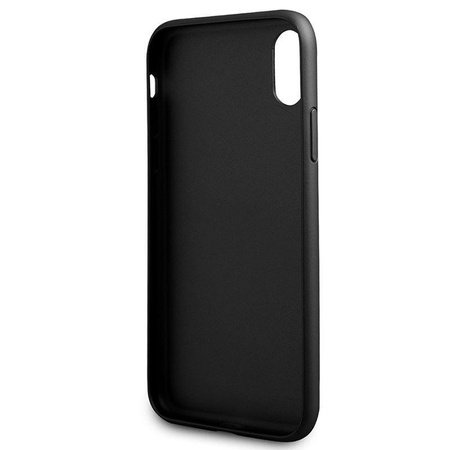 Guess Iridescent - Coque iPhone Xs / X (noir)
