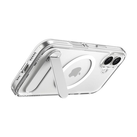 Spigen Ultra Hybrid S Mag MagSafe - Pouzdro pro iPhone 17 (Clear/White)