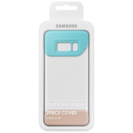 Samsung 2 Piece Cover - Samsung Galaxy S8 tok (menta/barna)