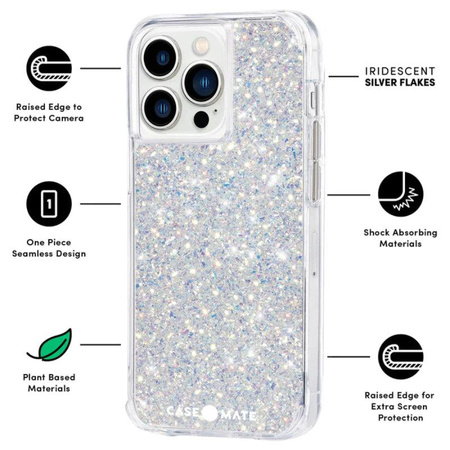 Case-Mate Twinkle - iPhone 13 Pro tok (csillagpor)