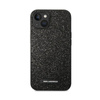 Karl Lagerfeld Glitter Plaque Logo - iPhone 14 Case (black)
