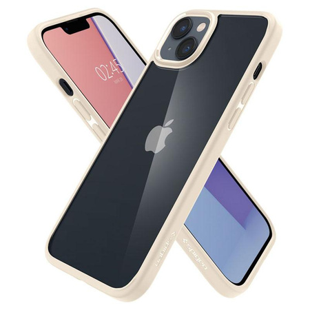 Spigen Ultra Hybrid - Case for iPhone 15 Plus / iPhone 14 Plus (Beige)
