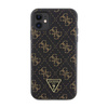 Guess 4G Triangle Metal Logo - Case for iPhone 11 (black)