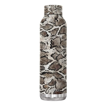 Quokka Solid - Stainless Steel Thermal Bottle 630 ml (Snake Print)