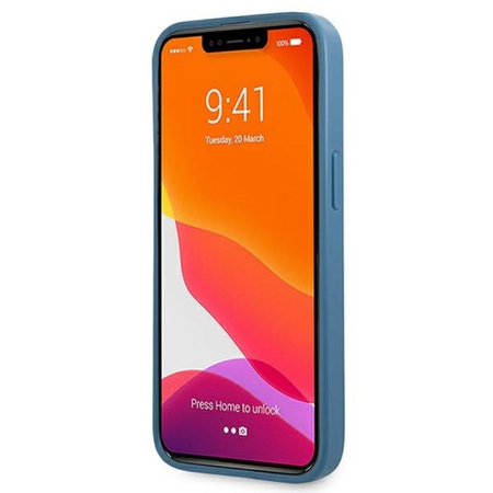 Guess 4G Ring Case - Etui iPhone 13 Pro (niebieski)