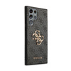 Guess 4G Big Metal Logo - Étui Samsung Galaxy S24 Ultra (noir)