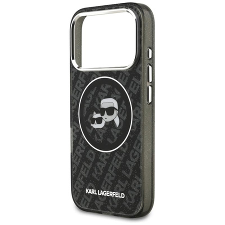 ETUI DO IPHONE 17 PRO do MAGSAFE KARL LAGERFELD ORYGINALNE CZARNE MODNE
