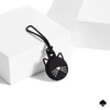 Kate Spade New York Holder – Schützende Hülle Schlüsselanhänger für Apple AirTag 1 / 2 (Black Cat)