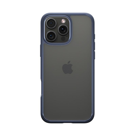 Spigen Ultra Hybrid - tok iPhone 16 Pro Max készülékhez (sötétkék)
