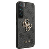 Guess 4G Big Metal Logo - Etui Samsung Galaxy S22 (szary)