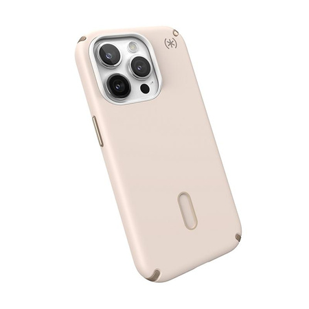 Speck Presidio2 Pro ClickLock & MagSafe - iPhone 15 Pro Case (Bleached Bone / Heirloom Gold / Hazel Brown)