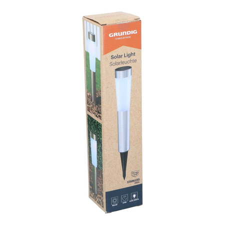Grundig - Solar-Gartenlampe LED 7,5x56 cm