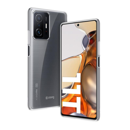 Crong Crystal Slim Hülle - Xiaomi 11T 5G Gehäuse (Transparent)