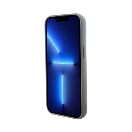 Guess Sequin Script Metal - Case for iPhone 15 (Silver)