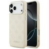 ETUI DO IPHONE 17 PRO MAX do MAGSAFE GUESS ORYGINALNE BEŻOWE SKÓRZANE MODNE