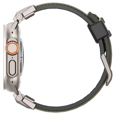 Spigen DuraPro Armor - szíj Apple Watch 44/45/46/49 mm-es órához (katonai zöld)