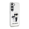 Karl Lagerfeld IML Glitter NFT Karl & Choupette - Samsung Galaxy S23+ Case (transparent)