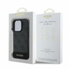 Guess 4G Bottom Stripe - iPhone 16 Pro Max Tasche (grau)