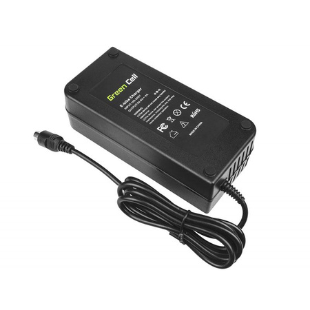Green Cell - Ładowarka 54.6V 4A (RCA) do Baterii Roweru Elektrycznego 48V