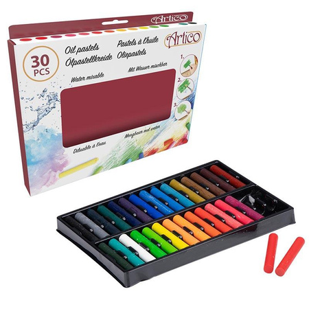 Artico - Set de pastels à l'huile 30 couleurs