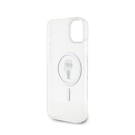 Karl Lagerfeld IML Ikonik MagSafe - Case for iPhone 15 Plus (Transparent)