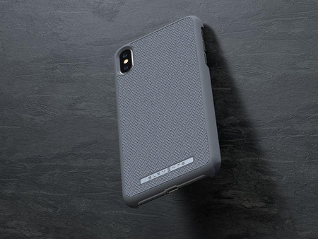 Nordic Elements Original Idun - Material Case for iPhone Xs Max (Mid Grey)