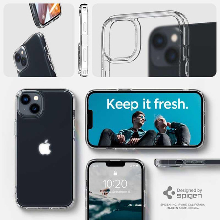 Spigen Ultra Hybrid Matte - Hülle für iPhone 15 Plus / iPhone 14 Plus (Transparent Matt)