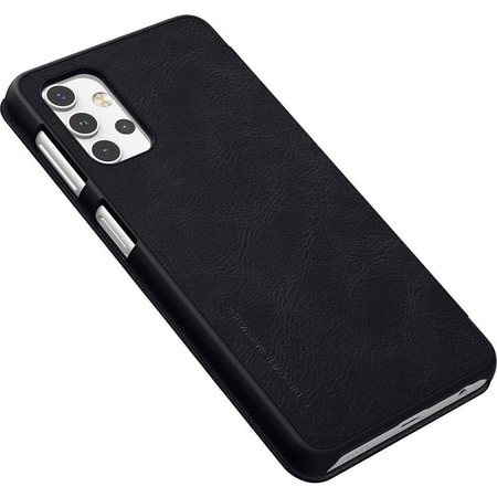 Nillkin Qin Leather Case - Samsung Galaxy A32 5G Case (Black)