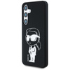 Karl Lagerfeld Silicone Graffiti Ikonik Printed Logo MagSafe - Case for Samsung Galaxy S25 (Black)