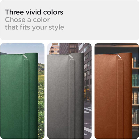 Spigen Valentinus Sleeve Laptop - 15" / 16" Notebook Case (Jeju Green)