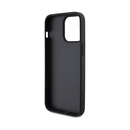 Ferrari Perforated Waves Metal Logo - Coque iPhone 15 Pro Max (noir)