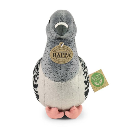 MASKOTKA PLUSZOWA GOŁĄB REALISTYCZNY 22cm RAPPA GOŁĄBEK JAK ŻYWY PTAK ECO