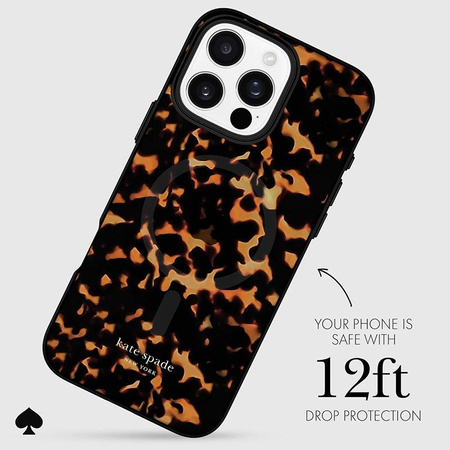 Kate Spade New York étui protecteur MagSafe - iPhone 16 Pro Max (Tortoise)