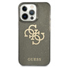 Guess Glitter 4G Big Logo - Etui iPhone 13 Pro (czarny)