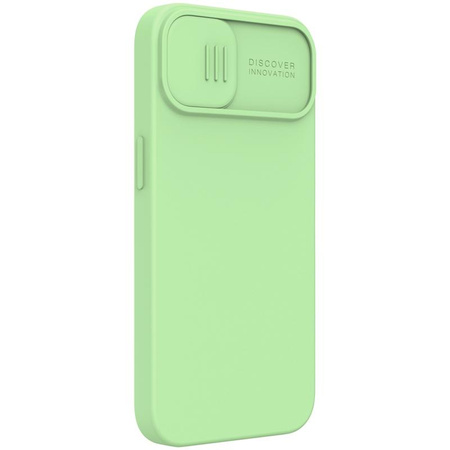 Nillkin CamShield Silky Magnetic - Etui Apple iPhone 13 z osłoną aparatu (Mint Green)