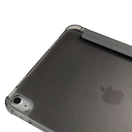 Tucano Satin Case - Tasche für iPad 11" (2025) / iPad 10.9" (2022) mit Magnet & Standfuß mit Apple Pencil Halter (grau)