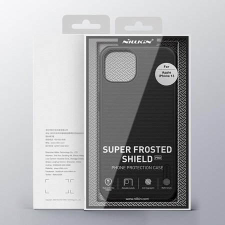 Nillkin Super Frosted Shield Pro - Pouzdro pro Apple iPhone 13 (Červené)