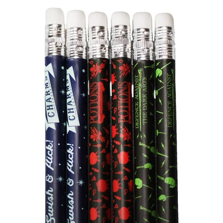 Harry Potter - Symbol Revival Pencil Box Set of 6