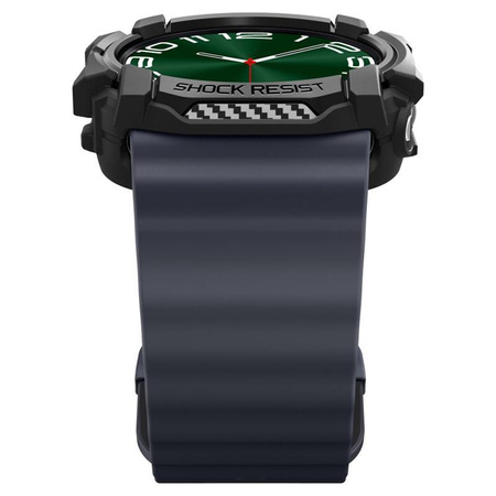 Spigen Rugged Armor - Hülle für Samsung Galaxy Watch Ultra 47 mm (2025/2024) (Matt Schwarz)