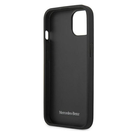 Mercedes Leather Urban Line - Etui iPhone 13 (czarny)