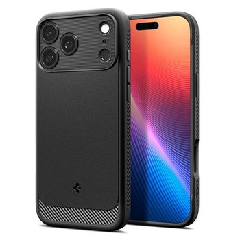 ETUI DO IPHONE 17 PRO MAX do MAGSAFE SPIGEN RUGGED ARMOR ORYGINALNE CZARNE