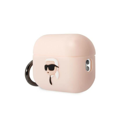 Karl Lagerfeld Silicone NFT Karl Head 3D - Étui AirPods Pro 2 (rose)