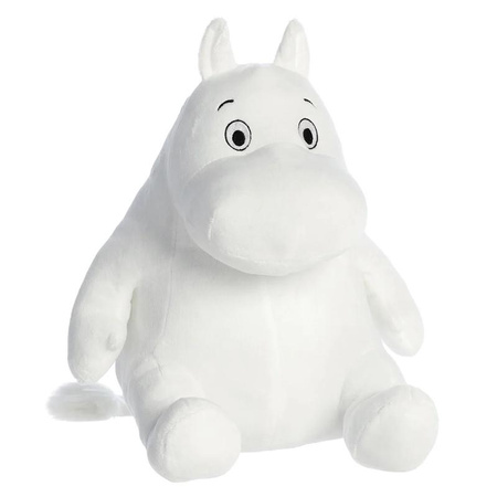 MASKOTKA PLUSZOWA MUMINEK 33cm PRZYTULANKA DLA DZIECKA MUMINKI NA PREZENT